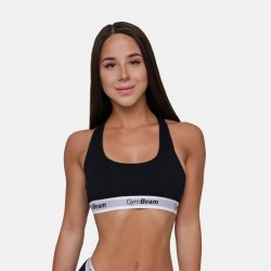 Cпортивний бюстгальтер GymBeam Bralette Black XXL, чорний, код: 219116-GB