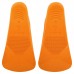 Ласти для тренувань в басейні короткі із закритою п"ятою Yingfa розмір M (40-42), помаранчевий, код: G7201_MOR