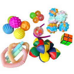 Набір Тактильних іграшок Tia-Sport, код: sm-1119 Набір Тактильних іграшок Tia-Sport, код: sm-1119