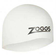 Шапочка для плавання Zoggs Easy-fit Silicone Cap, білий, код: 194151083088