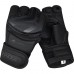 Рукавиці для ММА RDX F15 Noir Matte XL, чорний, код: GGR-F15MB-XL