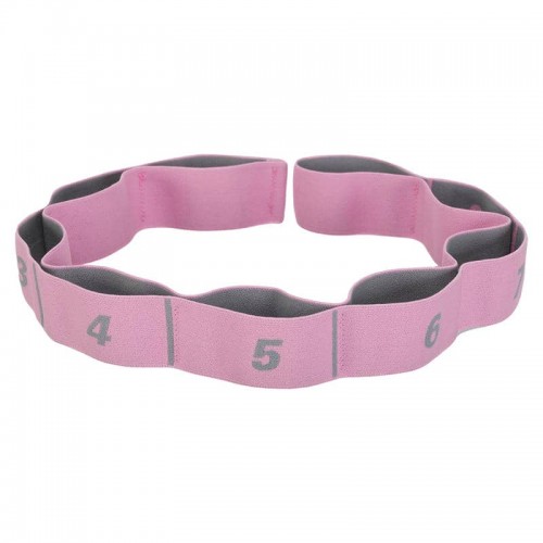 Стрічка еластична з петлями для розтяжки стрічковий еспандер FitGo Elastiband рожевий, код: FI-0878_P Стрічка еластична з петлями для розтяжки стрічковий еспандер FitGo Elastiband рожевий, код: FI-0878_P