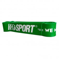 Стрічка для вправ K-Sport Power Band 1 23-57 кг, зелена, код: KS-277-IN