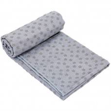 Йога рушник (килимок для йоги) FitGo 1830x630 мм, сірий, код: FI-4938_GR