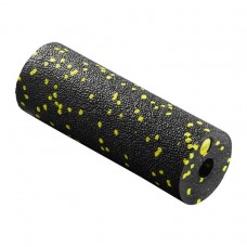 Масажний ролик (валик, роллер) 4Fizjo Mini Foam Roller 150x53 мм, чорний-жовтий, код: 4FJ0081