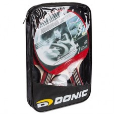Ракетка для настольного тенниса Donic  2 шт + чехол PVC, код: 33932-WS