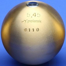 Ядро змагальний Polanik Brass 5,45 кг, код: PK-5,45/110-M