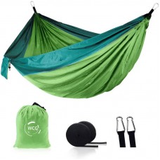 Гамак нейлоновий WCG Touring XL 2700х1400 мм, салатовий з зеленим, код: H-04-6-IF Гамак нейлоновий WCG Touring XL 2700х1400 мм, салатовий з зеленим, код: H-04-6-IF