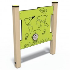 Ігрова панель InterAtletika Мапа світу, 917х87х1064 мм, код: LK610-SM