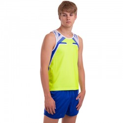 Форма для легкої атлетики чоловіча Lingo XL, зріст 170-175, лимонний-синій, код: LD-T909_XLYBL