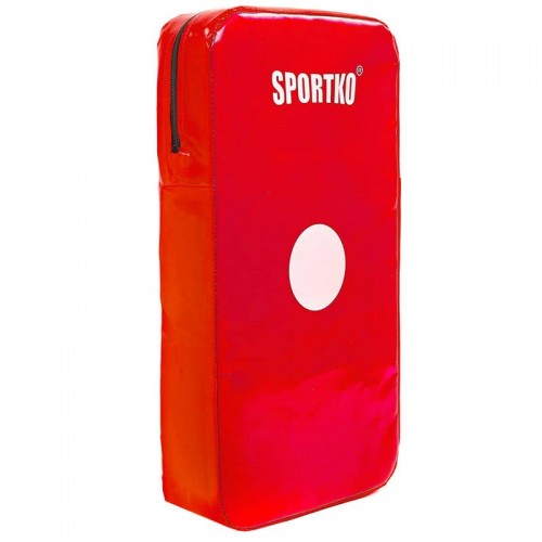 Макивара пряма Sportko 45x25x9см, 1шт, червоний, код: M4_R