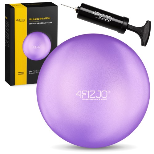 М”яч для пілатесу, йоги, реабілітації 4Fizjo 22 см, фіолетовий, код: P-5905973404860 М”яч для пілатесу, йоги, реабілітації 4Fizjo 22 см, фіолетовий, код: P-5905973404860