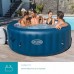 Басейн-джакузі Bestway Milan Wireless Wi-Fi Control Hot Tub Plus Smart Lay-Z-Spa на 2-4 особи, 1960x710 мм, код: 60029BW-IB