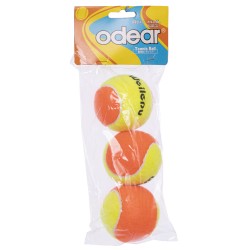 М"яч для великого тенісу Odear 3 шт, помаранчевий-салатовий, код: T966-S52