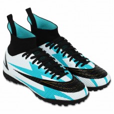 Сороконіжки футбольні Lijin розмір 36, білий-синій-чорний, код: 2177-1-35-39-2_36 Сороконіжки футбольні Lijin розмір 36, білий-синій-чорний, код: 2177-1-35-39-2_36