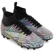 Бутси футбольні дитячі з носком PlayGame розмір 36, чорний-сірий, код: 150-35-39-2_36