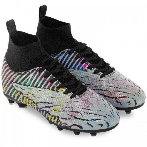 Бутси футбольні дитячі з носком PlayGame розмір 36, чорний-сірий, код: 150-35-39-2_36 Бутси футбольні дитячі з носком PlayGame розмір 36, чорний-сірий, код: 150-35-39-2_36