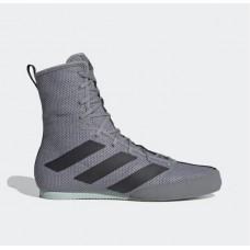 Взуття для боксу (боксерки) Adidas Box Hog 3, розмір 35,5 UK 4 (22,5 см), сірі, код: 15554-474