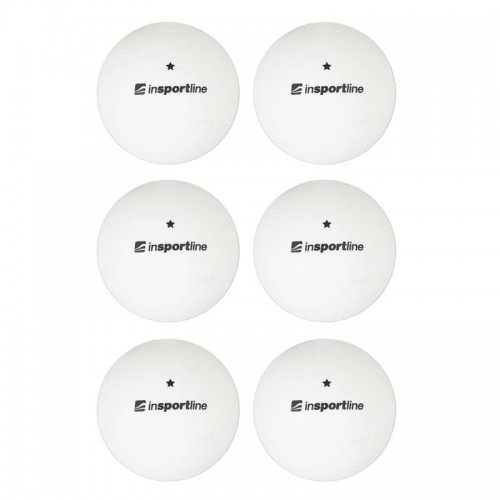 М"ячі для настільного тенісу Insportline Elisenda S1 6 шт, код: 21566-1-EI М"ячі для настільного тенісу Insportline Elisenda S1 6 шт, код: 21566-1-EI