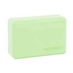 Блок для йоги Cornix EVA 228x152x76 мм, зелений, код: XR-0103
