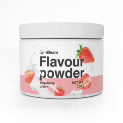 Ароматизато до їжу GymBeam Flavour powder 250г, полуничний крем, код: 8586022211324