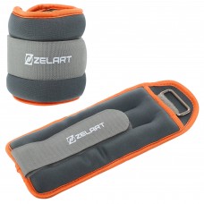 Обважнювачі-манжети для рук і ніг Zelart 2х0,5 кг помаранчевий, код: FI-5733-1_OR