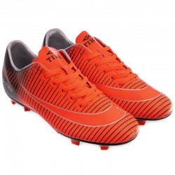 Бутси футбольні Tika розмір 41 (27см), помаранчевий-чорний, код: GF-001-1-OR_41