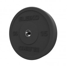 Диск амортизуючий Eleiko XF 15 кг чорний, код: 3085125-15 Диск амортизуючий Eleiko XF 15 кг чорний, код: 3085125-15