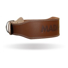 Пояс для важкої атлетики MadMax MFB-246 Full leather шкіряний Chocolate brown L, код: MFB-246_L
