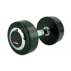 Гантель прогумована Spartan 12,5 кг, код: 9001741016702-IN Гантель прогумована Spartan 12,5 кг, код: 9001741016702-IN