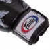 Рукавички боксерські Fairtex Nation Print шкіряні 14 унцій, чорний, код: BGV1N_14BK