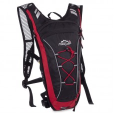 Рюкзак спортивний з жорсткою спинкою Inoxto червоний, код: L558_R
