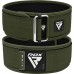 Пояс для важкої атлетики RDX RX1 Weight Lifting Belt XL Army Green, код: WBS-RX1AG-XL