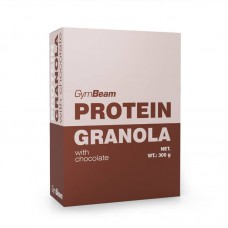 Протеїнова гранола з шоколадом GymBeam 5x300г, код: 8586022213588-5