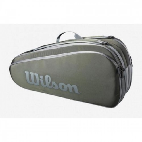 Чохол для тенісних ракеток Wilson Tour 6PK Dark Green, код: 97512647960