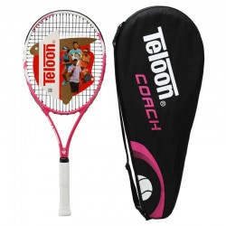 Ракетка для великого тенісу Teloon рожевий-білий, код: COACH_PW