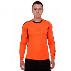Светр для футбольного воротаря PlayGame L (48-50), зріст 160-170, помаранчевий-чорний, код: 5201_LORBK