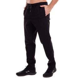 Штани спортивні чоловічі прямі Lidong L, зріст 165-170, чорний, код: LD-9208_LBK