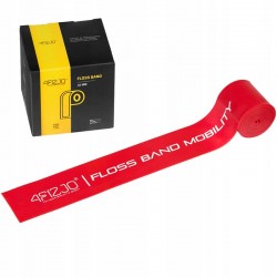 Стрічка компресійна для флосингу 4Fizjo Floss Band 2070x50x1 мм, червоний, код: P-5907222931899 Стрічка компресійна для флосингу 4Fizjo Floss Band 2070x50x1 мм, червоний, код: P-5907222931899
