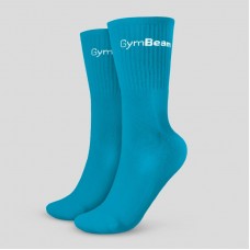 Шкарпетки GymBeam ¾ Socks 3Pack Aquamarine розмір M/L (36-39), аквамарин, код: 310051-GB