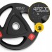 Диск олімпійський 4Fizjo металевий, прогумований 1x20 кг, чорний, код: P-5905973401296