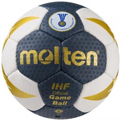 М"яч гандбольний Molten 8000 №2 синій, код: MLT8000-2B-WS