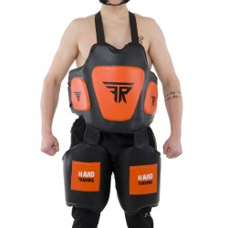 Захист корпусу та стегон тренера Fistrage чорний-помаранчевий, код: VL-8475_OR Захист корпусу та стегон тренера Fistrage чорний-помаранчевий, код: VL-8475_OR