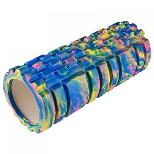 Ролик для йоги та фітнесу FitGo 330х140 мм, синій, код: 5415-13C2-WS Ролик для йоги та фітнесу FitGo 330х140 мм, синій, код: 5415-13C2-WS