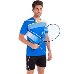Форма для великого тенісу чоловіча Lingo L, зріст 165-170, блакитний, код: LD-1836A_LN
