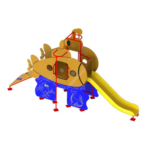 Ігровий комплекс Miros «Батискаф», код: DIO771HDPE Ігровий комплекс Miros «Батискаф», код: DIO771HDPE