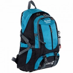 Рюкзак туристичний Deuter 30л з каркасною спинкою, бірюзовий, код: 3308_BI