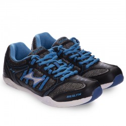 Кросівки для бігу Health розмір 40 (25см), чорний-синій, код: 2299-2_40BKBL