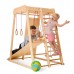 Спортивний комплекс вуличний SportBaby «Акварелька-outdoor 3» 1300х860х1410 мм, код: Акварелька-outdoor 3