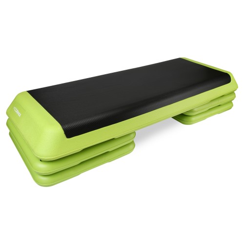 Степ-платформа 3-ступінчаста Cornix Pro 1090х410х100-200 мм, зелений-чорний, код: XR-0401